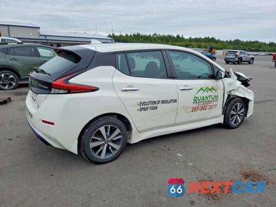 Trzecie zdjęcie samochodu z tyłu: 2021 NISSAN LEAF S PLUS VIN:1N4BZ1BVXMC556422 - miniatura