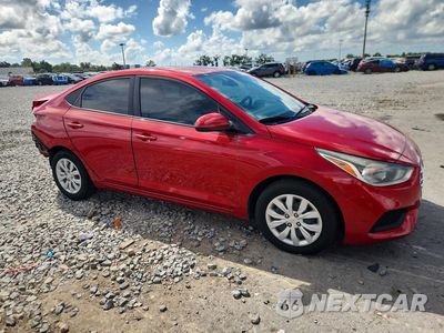 Czwarte zdjęcie samochodu z boku: 2021 HYUNDAI ACCENT SE VIN:3KPC24A64ME146416 - miniatura