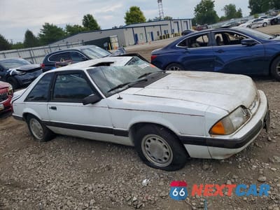 Czwarte zdjęcie samochodu z boku: 1989 FORD MUSTANG LX VIN:1FABP41A2KF270470 - miniatura