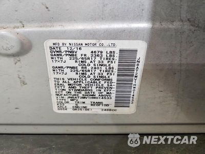 Zdjęcie 13 z 13 samochodu: 2017 NISSAN ROGUE S VIN:JN8AT2MV1HW014533 - miniatura