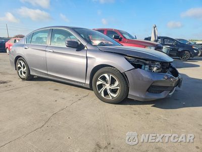Czwarte zdjęcie samochodu z boku: 2016 HONDA ACCORD LX VIN:1HGCR2F35GA124366 - miniatura
