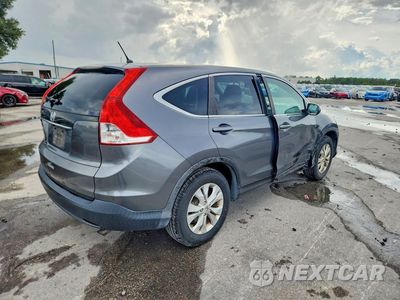 Trzecie zdjęcie samochodu z tyłu: 2013 HONDA CR-V EX VIN:3CZRM3H57DG707668 - miniatura