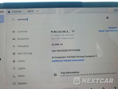 Zdjęcie 9 z 12 samochodu: 2023 TESLA MODEL Y VIN:7SAYGDEE7PF747099 - miniatura