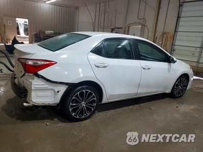 Trzecie zdjęcie samochodu z tyłu: 2014 TOYOTA COROLLA S PLUS VIN:2T1BURHE7EC152856 - miniatura