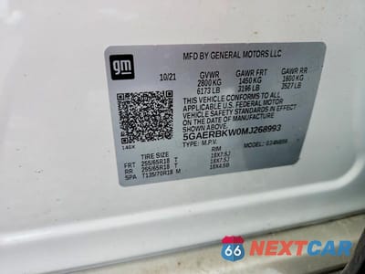 Zdjęcie 13 z 13 samochodu: 2021 BUICK ENCLAVE ESSENCE VIN:5GAERBKW0MJ268993 - miniatura