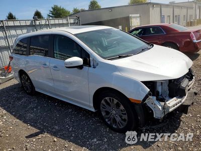 Czwarte zdjęcie samochodu z boku: 2025 HONDA ODYSSEY VIN:5FNRL6H81SB007359 - miniatura