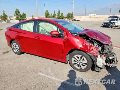 Czwarte zdjęcie samochodu z boku: 2018 TOYOTA PRIUS TWO VIN:JTDKBRFUXJ3586191 - miniatura