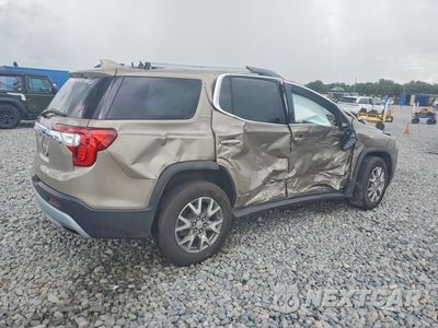 Trzecie zdjęcie samochodu z tyłu: 2022 GMC ACADIA SLT VIN:1GKKNML44NZ119774 - miniatura