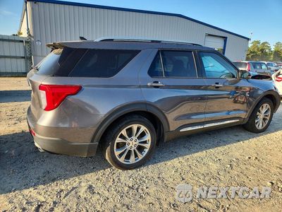 Trzecie zdjęcie samochodu z tyłu: 2021 FORD EXPLORER L VIN:1FMSK7FH2MGB52587 - miniatura