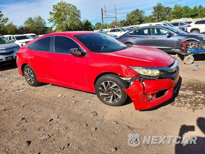 Czwarte zdjęcie samochodu z boku: 2017 HONDA CIVIC LX VIN:2HGFC2F50HH519753 - miniatura