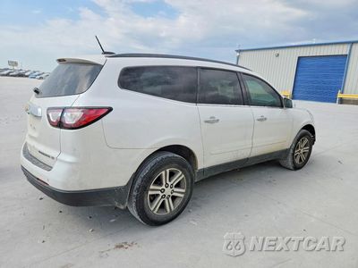 Trzecie zdjęcie samochodu z tyłu: 2016 CHEVROLET TRAVERSE LT VIN:1GNKRHKD9GJ145207 - miniatura
