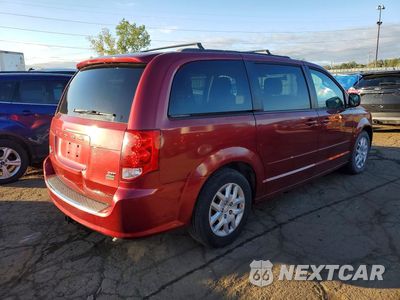 Trzecie zdjęcie samochodu z tyłu: 2015 DODGE GRAND CARAVAN SXT VIN:2C4RDGCG9FR745566 - miniatura