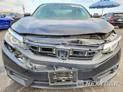 Piąte zdjęcie samochodu w środku: 2017 HONDA CIVIC EXL VIN:2HGFC1F72HH641428 - miniatura