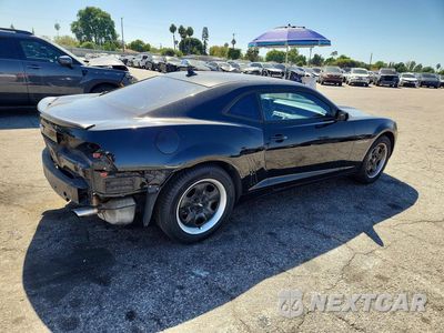 Trzecie zdjęcie samochodu z tyłu: 2013 CHEVROLET CAMARO LS VIN:2G1FA1E37D9157108 - miniatura