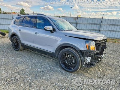 Czwarte zdjęcie samochodu z boku: 2023 KIA TELLURIDE SX-PRESTIGE X-LINE VIN:5XYP5DGC4PG357368 - miniatura