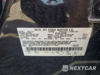 Zdjęcie 13 z 13 samochodu: 2013 FORD EDGE LIMITED VIN:2FMDK3KC6DBC17184 - miniatura