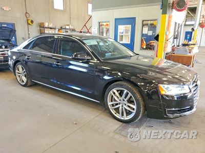 Czwarte zdjęcie samochodu z boku: 2015 AUDI A8 L QUATTRO VIN:WAU3GAFD0FN032366 - miniatura