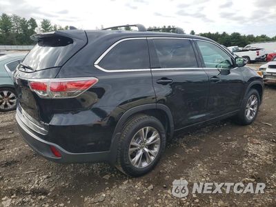 Trzecie zdjęcie samochodu z tyłu: 2016 TOYOTA HIGHLANDER LE PLUS VIN:5TDBKRFH9GS342011 - miniatura