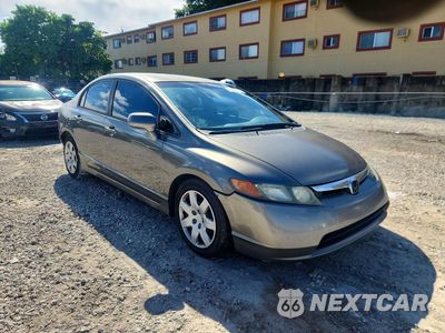 Czwarte zdjęcie samochodu z boku: 2007 HONDA CIVIC LX VIN:2HGFA16577H308046 - miniatura