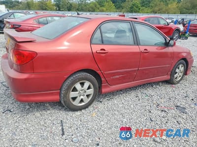 Trzecie zdjęcie samochodu z tyłu: 2004 TOYOTA COROLLA S VIN:2T1BR32E54C230735 - miniatura