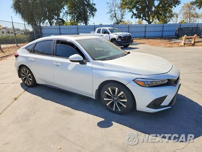 Czwarte zdjęcie samochodu z boku: 2024 HONDA CIVIC EXL VIN:19XFL1H7XRE018728 - miniatura