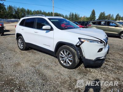 Czwarte zdjęcie samochodu z boku: 2018 JEEP CHEROKEE LIMITED VIN:1C4PJMDX0JD619394 - miniatura