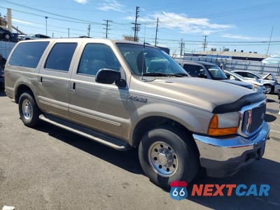 Czwarte zdjęcie samochodu z boku: 2000 FORD EXCURSION XLT VIN:1FMNU40L1YEA82875 - miniatura