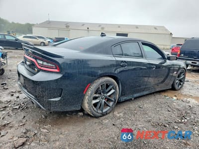 Trzecie zdjęcie samochodu z tyłu: 2019 DODGE CHARGER SCAT PACK VIN:2C3CDXGJ5KH662748 - miniatura