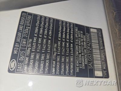 Zdjęcie 14 z 14 samochodu: 2015 LAND ROVER RANGE ROVER SUPERCHARGED VIN:SALGS3TF2FA239992 - miniatura