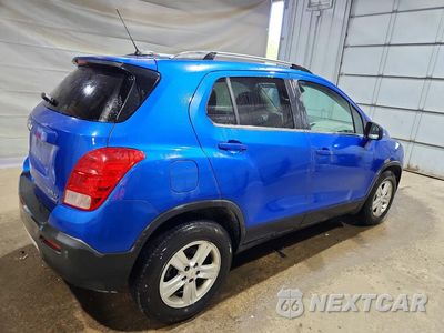 Trzecie zdjęcie samochodu z tyłu: 2015 CHEVROLET TRAX 1LT VIN:KL7CJRSB6FB158544 - miniatura