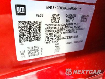 Zdjęcie 12 z 12 samochodu: 2026 CHEVROLET SILVERADO K1500 LTZ VIN:1GCUKGE86TZ300306 - miniatura