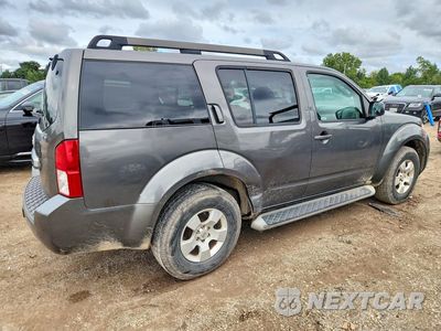 Trzecie zdjęcie samochodu z tyłu: 2008 NISSAN PATHFINDER S VIN:5N1AR18BX8C605011 - miniatura