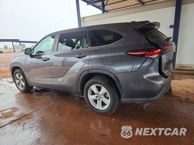 Drugie zdjęcie samochodu z przodu: 2024 TOYOTA HIGHLANDER LE VIN:5TDKDRAHXRS539161 - miniatura