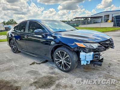 Czwarte zdjęcie samochodu z boku: 2019 TOYOTA CAMRY SE VIN:4T1B11HK6KU813383 - miniatura