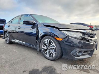Czwarte zdjęcie samochodu z boku: 2017 HONDA CIVIC EXL VIN:2HGFC1F72HH641428 - miniatura