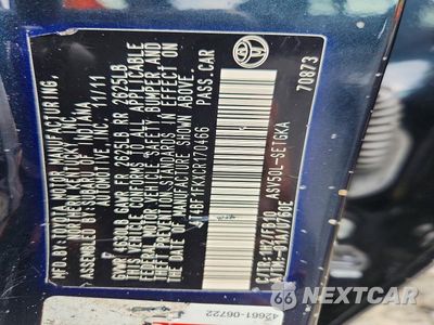 Zdjęcie 13 z 13 samochodu: 2012 TOYOTA CAMRY XLE VIN:4T4BF1FKXCR170466 - miniatura