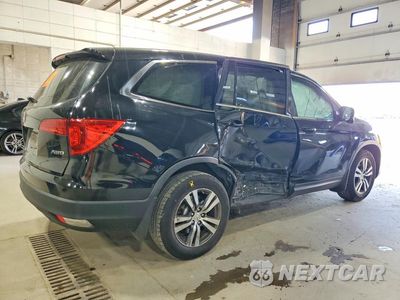 Trzecie zdjęcie samochodu z tyłu: 2016 HONDA PILOT EXLN VIN:5FNYF6H79GB095305 - miniatura