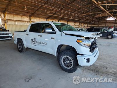 Czwarte zdjęcie samochodu z boku: 2019 TOYOTA TUNDRA PLATINUM VIN:5TFGY5F1XKX247041 - miniatura