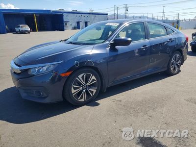 2018 HONDA CIVIC EXL JHMFC1F76JX004704 - główne zdjęcie licytacji z USA - miniatura