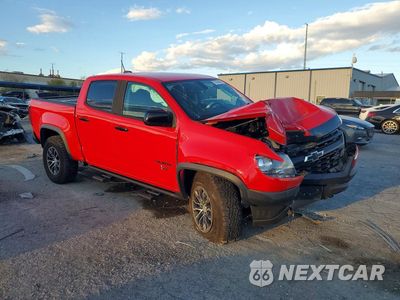Czwarte zdjęcie samochodu z boku: 2020 CHEVROLET COLORADO ZR2 VIN:1GCGTEEN6L1127762 - miniatura