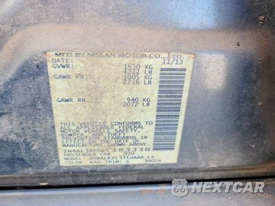 Zdjęcie 12 z 12 samochodu: 2014 NISSAN ALTIMA 2.5 S VIN:1N4AL3AP0EC183338 - miniatura