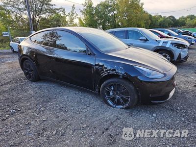 Czwarte zdjęcie samochodu z boku: 2025 TESLA MODEL Y VIN:7SAYGDEE2SF291800 - miniatura