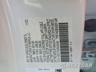 Zdjęcie 12 z 12 samochodu: 2024 HONDA ACCORD LX VIN:1HGCY1F2XRA024495 - miniatura