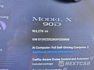 Zdjęcie 9 z 13 samochodu: 2016 TESLA MODEL X VIN:5YJXCDE28GF025909 - miniatura