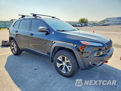 Czwarte zdjęcie samochodu z boku: 2018 JEEP CHEROKEE TRAILHAWK VIN:1C4PJMBX7JD575848 - miniatura