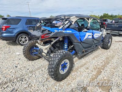Czwarte zdjęcie samochodu z boku: 2022 CAN-AM MAVERIC X3 UTILITY VEHICLE VIN:3JBVNAV43NE003985 - miniatura