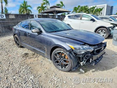 Czwarte zdjęcie samochodu z boku: 2023 KIA STINGER GT LINE VIN:KNAE35LD7P6131245 - miniatura