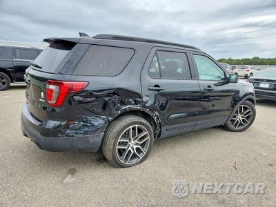 Trzecie zdjęcie samochodu z tyłu: 2016 FORD EXPLORER SPORT VIN:1FM5K8GT7GGA31516 - miniatura