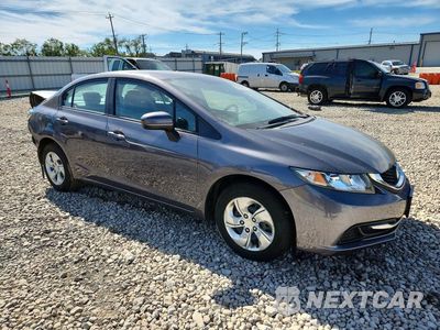 Czwarte zdjęcie samochodu z boku: 2015 HONDA CIVIC LX VIN:19XFB2F58FE077668 - miniatura