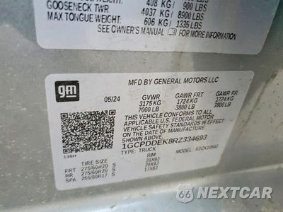 Zdjęcie 12 z 12 samochodu: 2024 CHEVROLET SILVERADO K1500 LT VIN:1GCPDDEK8RZ334693 - miniatura